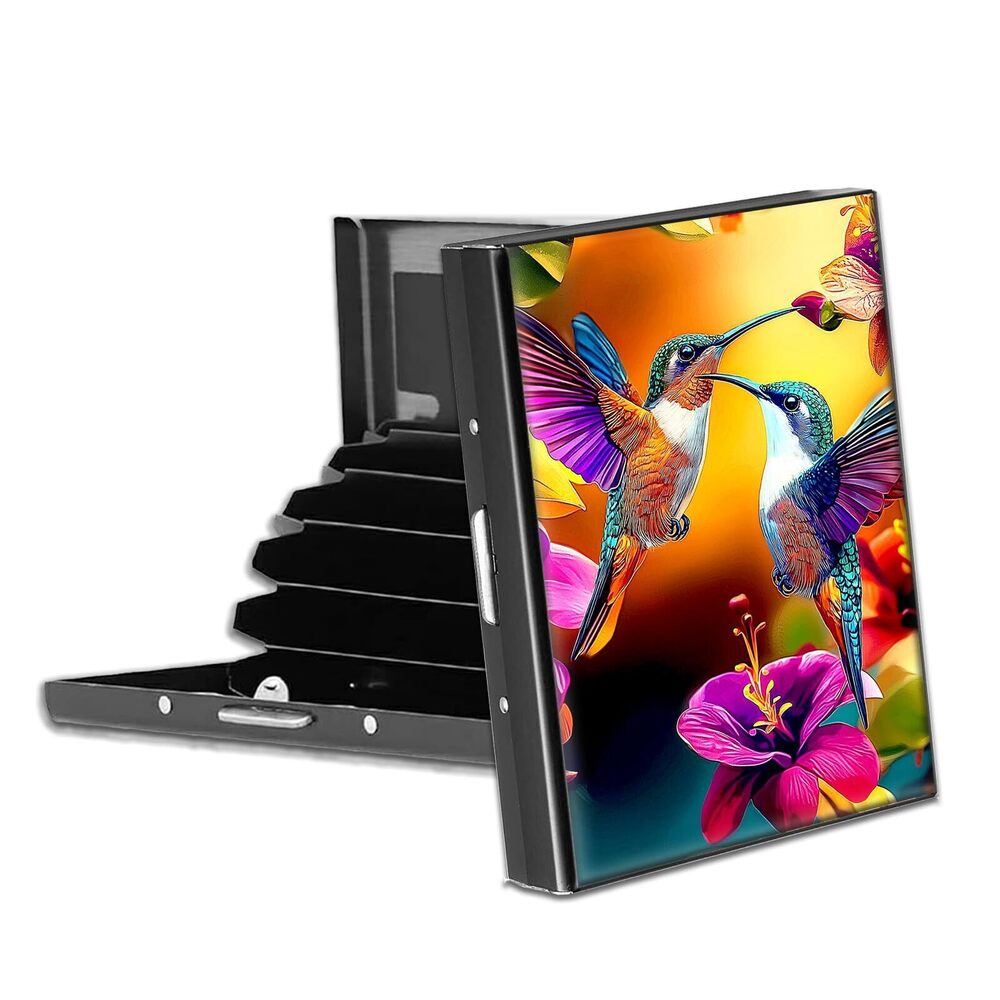 1779 Metal Credit Card Wallet, RFID Blocking Credit Card Holder with 6